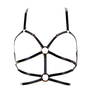 Open image in slideshow, Bon Bondage Harness Slim black
