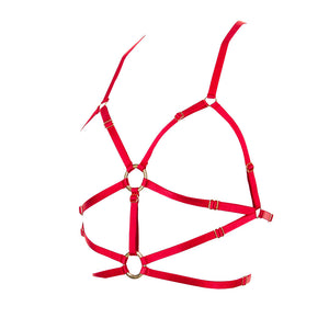 Bon Bondage Harness Slim ruby